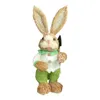 Party Decoration 1/2 Pieces Straw Easter With Clothes Po Props Crafts Figurine