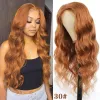 Perücken Miss Rola Body Wave 4*4 Spitzenverschluss menschliches Haar Perücken Ombre 99J Blond Highlight Brazilian Remy Hair Perücken 180% Dichte vorzupft