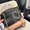 Luxury Massager väska designer kvinnor kedja axelväskor dam mode crossbody purses handväskor kuvert plånböcker mjuk läder presentförpackning