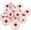 2020 50 Stuks 4 Cm Kunstbloem Daisy Heads Mini Zijden Bloemen Voor Diy Krans Scrapbooking Cadeau Bruiloft Tuin Decoratie9820454