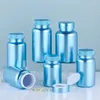 Vorratsflaschen, 10 Stück, braun, transparent, Kunststoff, Lebensmittelbehälter, Bonbonglas, kugelförmige Gläser