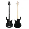 Guitar 4 Strings Bass Guitar Maple Body Electric Bass Professional Play Performance with Bag Strings Strap Tuner Guitar Accessories