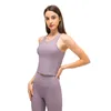 Camicie attive Top da yoga per donna Estate Appare canotta traspirante con schienale sottile Gilet da allenamento sportivo Corsa fitness palestra sexy