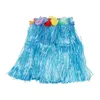 Decorative Flowers Flower Garlands Grass Skirt Costume Decoration Holiday Plastic Playing Hawaiian Suit Wristband Suitable Funny