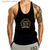 Topy zbiorników męskich Nowe CCR CRECE Clearwater Revival Rock White Black Tank Top Men USA Sleveless S-XXXL ZM1 L240319