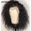 Synthetic Wigs Human Chignons 13x4 Lace Front Wig Water Wave Lace Frontal Wigs For Women Curly Human Hair Wig Brazilian Preplucked Deep Wave 5x5 Closure Wig 240327