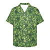 Freizeithemden für Herren Hycool Print On Demand Festival Feiern Sie den St. Patrick's Day Revers Kurzarm Hawaiihemd Prisent für Männer