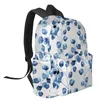 Рюкзак с цветами, акварельными листьями, студенческие школьные сумки для ноутбука, на заказ для мужчин, женщин и женщин, путешествия Mochila