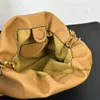 Designer Real Leather Drawstring Bucket Bags Clutch Premium Cow Leather Brand Cloud Lady Shoulder Bags Luxury Girl Lovely Totes Quality Underarm Bag 2647