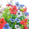 Party Decoration Patriotic Day Flower Basket voor voordeur onafhankelijkheid 4 juli indoor buiten rood wit blauw gemakkelijk te gebruiken