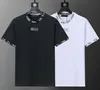 Nueva camiseta de lujo Diseñador Camiseta con letras de alta calidad Manga corta Primavera / Verano Ocio Algodón puro Camiseta de moda para hombres y mujeres Tamaño M-XXXL