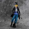 Anime Manga Cartoon einteilige Figur aus den 20er Jahren.Jubiläen der Garage setzt Sabo PVC Actionfigur Modell Manga Sammlerstatue Spielzeug 240319