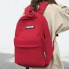 Sac à dos tendance Cool couleur unie voyage hommes femmes étanche école femme adolescent étudiant sac fille garçon livre dame mâle