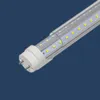 Tubo de luz led t8, fileira dupla, formato em u, formato v, 2 pés, 3 pés, 4 pés, 5 pés, 1.2m, 150cm, 28w, 36w, tubo fluorescente t8 AC85-265v