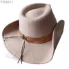 Breda randen hattar hink aprikos casual beanie party accessoar gentleman hatt fashionabla utomhus resor solhat 240319