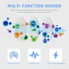 Tuya – moniteur de qualité de l'air intelligent 6 en 1, compteur de CO2 PM2.5, détecteur de température et d'humidité de formaldéhyde TVOC pour bureau et maison intelligente