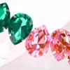 Joli collier ras du cou en Patchwork vert rose pour femmes, collier de déclaration Vintage Y2k, cadeaux de fête esthétiques, 2024