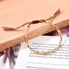 Charm Bracelets Women Handmade Tibetan Adjustable Buddhist Thread Wrist Jewelry Copper Beads Braided Bracelet Bangles