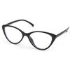 Zonnebril Vrouwen Retro Anti-Blauw Licht Cat Eye Frame Bril Vintage Luipaard Computer Productie Brillen Klassieke Effen Bril