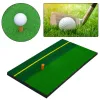 Tapis d'exercice de Golf, tapis d'entraînement pour frapper l'herbe, fournitures de pratique en intérieur dans le jardin