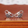 Stud Earrings CAOSHI Stylish Chic Bee For Women Metal Rose Gold Color/Silver Color Jewelry Daily Wear Fancy Accessories Gift