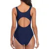 Mulheres Swimwear Mulheres One Piece Swimsuit Bodysuit Sportwear Bandeau Bandage Bikini Set Push-Up Brasileiro Beachwear Verão