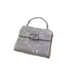 Negozio di borse di design all'ingrosso al dettaglio Nuova mini borsa calda con diamanti Borsa a tracolla e alla moda con catena piccola