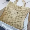 Women's luxury handbag designer bag for women with large capacity fashion new vacation beach bag woven water bucket bag cabbage basket commuting tote bag