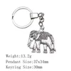 Keychains Ganesha Buddha Elephants tillbehör för smyckekomponenter