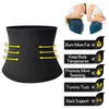 Midjestöd 1pc unisex bantningsbälte mage kontroll magen wrap träning sport svett band buken tränare viktminskning kropp shaper