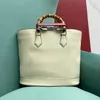 Sac de Shopping en cuir véritable pour femme, sac de marque de styliste avec poignée en bambou avec sangle, sac à main de tous les jours, nouvelle collection, offre spéciale