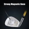 AIDS Justerbar golfmagnet Lie Angle Tools Swing Club Direction Indicator Golf Auxiliary Correction Rod Training Aid Swing Trainers