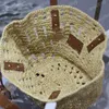 Designertas Stro Tote Bag Gehaakte Raffia Onderarmschoudertas Zomerstrandtas Tophandvat Damesboodschappentassen 10A Topkwaliteit Designer Luxe Tas Zachte handtas