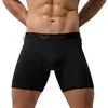 Underbyxor Mens Total Support Pouch Boxer Briefs Cooling Moisture Wicking underkläder Mjuk andningsbar elastisk midjeband underbyxor 4 färger 24319