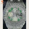 Reloj de estilo de lujo Pass Diamond Twatchester Moissanite Vvs1 Hip Hop Iced Out joyería de moda para hombres