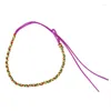 Strand 90Pcs Bracelets Brazilian Wire Braid Handmade Ethnic Multicolored 4