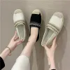 ブーツキャンバスシューズ女性織りスニーカーローファーフラット女性モカシンヘンプ厚い溶けた真珠espadrilles女性