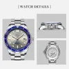 Wristwatches NIBOSI Watch Automatic Waterproof Mechanical Watch Men European American Business Watches Vintage Date Reloj Hombre 240319