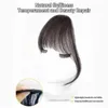 Synthetic Wigs Synthetic Fake Bangs 3D French Air Bangs Natural Forehead Fake Fringe Hair Bang Invisible Hair Hairpiece For Women 240328 240327