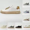 Vintage Designer Heren Casual Schoenen Leer Plat Zwart Bruin Wit Beige Luxe Klassieke Man Lopen Sport Sneakers Trainers 39-44