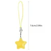 سلاسل المفاتيح Crystal Beads Five-Pointed Star Hang Tags Year Jewelry Making Tassels Lobster Clasp arndant for Keychain Crafts