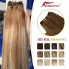 Weft Moresoo Human Hair Bundles Ombre Sew In Extensions Remy Brazilian Hair Natural Straight100G髪100％本物の人間の髪