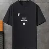 Projektant koszuli męskiej dla mężczyzn Damskie koszule Odwrócony trójkąt mody z literami Casual Summer krótkie rękaw