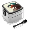 Dinnerware Tiamat Bento Box Student Camping Lunch Dinner Boxes Dnd And Dragon D Fantasy D20 Rpg Mythology Dice Goddess
