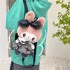 Heißverkaufter japanischer INS süßer Rock Kuro Plüschpuppenrucksack 2023 neuer personalisierter Cartoon-Puppenrucksack