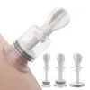 2Pcs Breast Nipple Sucker Clitoris Suction Bdsm Bondage Massager Nipple Vacuum Pump Enlarger Sex Toys for Women Adults