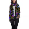 SCARPRE IN MODUE MIDICANO Naperone Donne Scarf Donne morbide tradizionali tessili arte avvolgimento Lady Winter