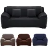 Effen Kleur Bankhoezen Voor Woonkamer Stretch Zitbank Hoes Bankhoes Loveseat Funiture Alle Warp Handdoek Kussenovertrekken 240306