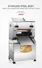 Stainless Steel Noodle Makers Dough Sheeter Commercial Electric Pasta Pressing Machine