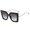 Sonnenbrillen für Damen, Vintage-Stil, Damen-Sonnenbrille, Damenmode, Luxus-Sonnenbrille, Outdoor-Sonnenbrille, trendige Damen-Übergröße, Farbblock-Designer-Sonnenbrille 1K9D16